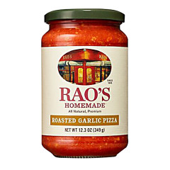 RAO'S ROASTED GARLIC PIZZA SAUCE 12.3 OZ GLASS JAR