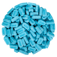 PEZ SOUR BLUE RASPBERRY UNWRAPPED 25 LB