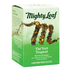 MIGHTY LEAF TROPICAL GREEN TEA 15 CT BOX