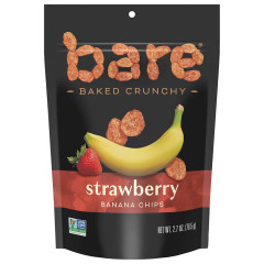 BARE STRAWBERRY BANANA CHIPS 2.7 OZ POUCH