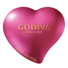 GODIVA MASTERPIECES HEART TIN 2.8 OZ