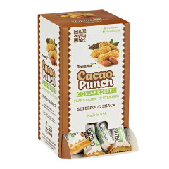 TERRANUT CACAO PUNCH COLD-PRESSED PLANT-BASED SUPERFOOD PACK 0.6 OZ GRAVITY BOX