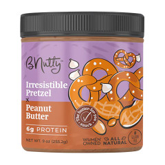 BNUTTY IRRESISTIBLE PRETZEL PEANUT BUTTER 9 OZ JAR