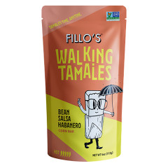 FILLO’S WALKING TAMALES BEAN SALSA HABANERO 4 OZ POUCH