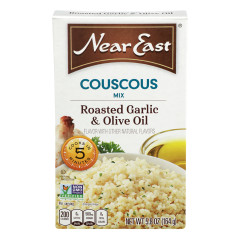 NEAR EAST ROASTED GARLIC AND OLIVE OIL COUSCOUS 5.8 OZ BOX