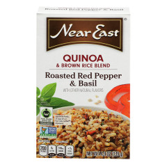 NEAR EAST ROASTED RED PEPPER AND BASIL QUINOA 4.9 OZ BOX