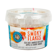 CORNISH SEA SALT SMOKY FLAKES 1.8 OZ TUB