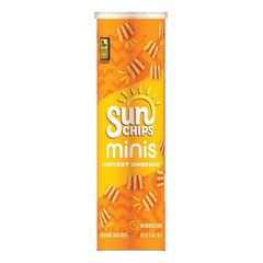 SUNCHIPS MINIS HARVEST CHEDDAR 3.75 OZ CANISTER