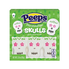 PEEPS SKULLS 3 OZ BOX