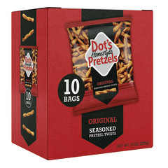 DOT’S PRETZELS MULTIPACK ORIGINAL 10 OZ BAG 10 CT BOX