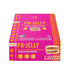 UNITE PB & JELLY FLAVORED PROTEIN BAR 1.59 OZ