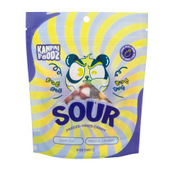 KANPAI FOODZ SOUR FREEZE-DRIED CANDY 5 OZ POUCH