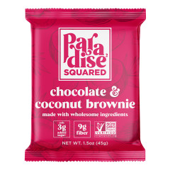 PARADISE SQUARED CHOCOLATE AND COCONUT BROWNIE 1.59 OZ