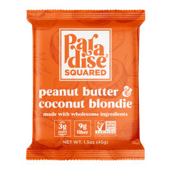 PARADISE SQUARED PEANUT BUTTER AND COCONUT BLONDIE 1.59 OZ