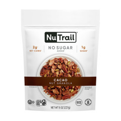 NUTRAIL NUT GRANOLA CACAO 8 OZ POUCH