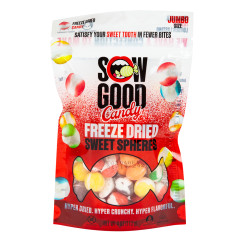 SOW GOOD FREEZE DRIED SWEET SPHERES 4 OZ POUCH
