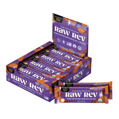 RAW REV PEANUT BUTTER DARK CHOCOLATE SEA SALT 1.6 OZ BAR