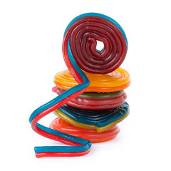 CLEVER CANDY TWO FACED LICORICE WHEELS