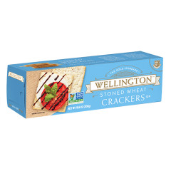 WELLINGTON STONED WHEAT CRACKERS 10.6 OZ BOX