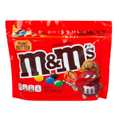 M&M'S PEANUT BUTTER SHARING SIZE 9 OZ POUCH