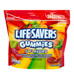 LIFESAVER GUMMIES 5 FLAVOR ASSORTED 14.5 OZ POUCH