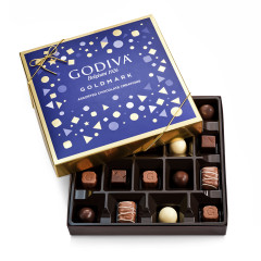 GODIVA GOLDMARK 18 PIECE CHOCOLATE GIFT BOX 7.7 OZ