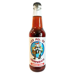 BREAKING BAD LOS POLLOS HERMANOS CHURRO FLAVORED SODA 12 OZ GLASS BOTTLE