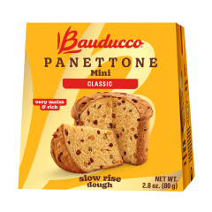 BAUDUCCO MINI PANETTONE CLASSIC 2.8 OZ BOX