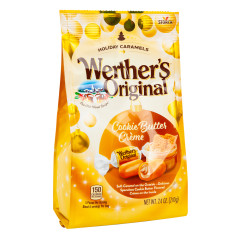 WERTHER’S ORIGINAL COOKIE BUTTER CRÈME CARAMELS 7.4 OZ POUCH