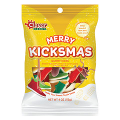 CLEVER CANDY HEARTTHROB GUMMIES 4 OZ PEG BAG