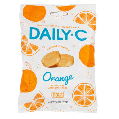 DAILY C ORANGE CANDY 5.3 OZ PEG BAG