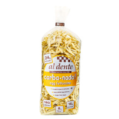 AL DENTE CARBA NADA EGG FETTUCINE PASTA 10 OZ BAG