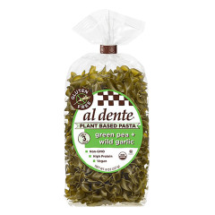 AL DENTE GLUTEN FREE GREEN PEA & WILD GARLIC PASTA 8 OZ