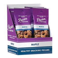 PECAN NATION MAPLE PECANS 1 OZ BAG