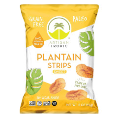 ARTISAN TROPIC PLANTAIN STRIPS SWEET 2 OZ BAG