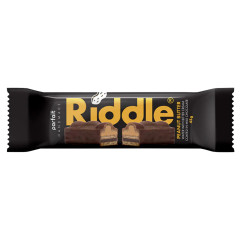 RIDDLE PEANUT BUTTER BITTER CHOCOLATE WAFER BARS 1.59 OZ BAR