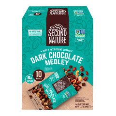 SECOND NATURE DARK CHOCOLATE MEDLEY 1.5 OZ 10 COUNT BOX