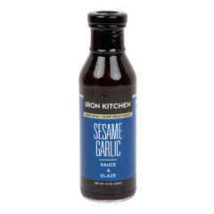 IRON CHEF SESAME GARLIC SAUCE 15 OZ BOTTLE