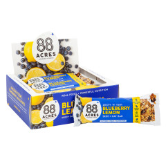 88 ACRES BLUEBERRY LEMON SEED AND OAT BAR 1.6 OZ BAR