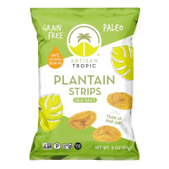 ARTISAN TROPIC PLANTAIN STRIPS SEA SALT 2 OZ BAG