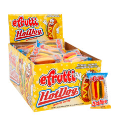 EFRUTTI MINI GUMMI HOT DOG 0.32 OZ