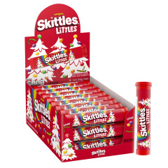 SKITTLES LITTLES HOLIDAY 1.9 OZ TUBE