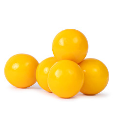 CLEVER CANDY YELLOW GUMBALLS BANANA FLAVORED 850 CT