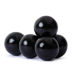 CLEVER CANDY BLACK GUMBALLS TUTTI FRUTTI FLAVORED 850 CT