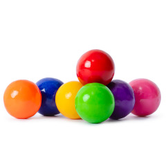 CLEVER CANDY ASSORTED GUMBALLS 850 CT 1"