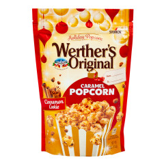 WERTHER’S ORIGINAL CINNAMON COOKIE CARAMEL POPCORN 5 OZ POUCH