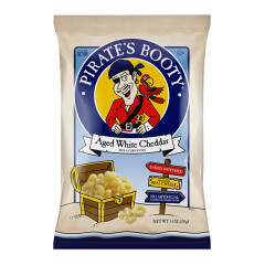 PIRATE'S BOOTY AGED WHITE CHEDDAR 1 OZ BAG