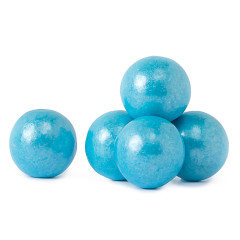 CLEVER CANDY SHIMMER POWDER BLUE GUMBALLS TUTTI FRUTTI FLAVORED 850 CT