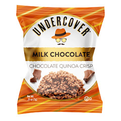 UNDERCOVER QUINOA - MINI - MILK CHOCOLATE - .25OZ