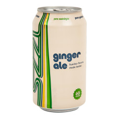 SZZL SPARKLING GINGER ALE 12 OZ CAN